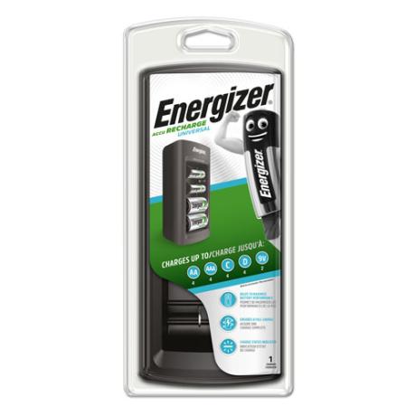 UNIVERSAL CHARGER FOR AA AAA C D 9V ENERGIZER/EHRUDN